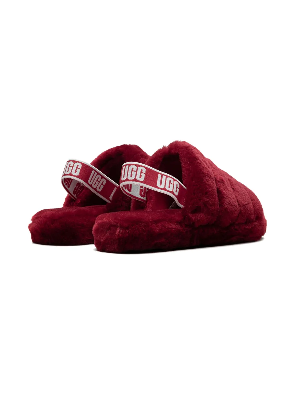 UGG Kids Fluff Yeah sandalen - Rood
