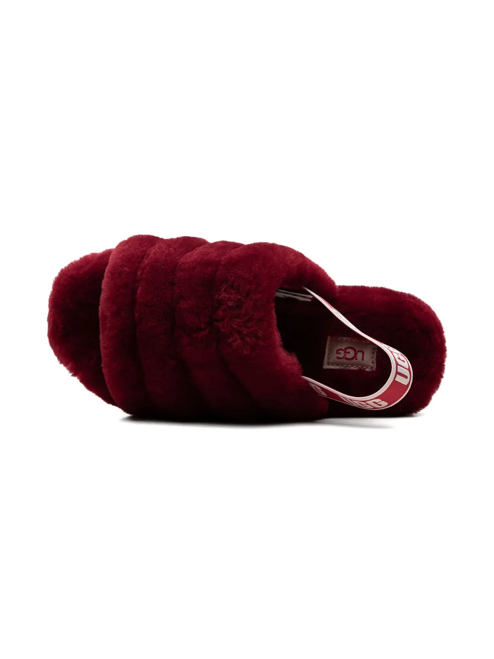 UGG Kids Fluff Yeah sandalen Rood