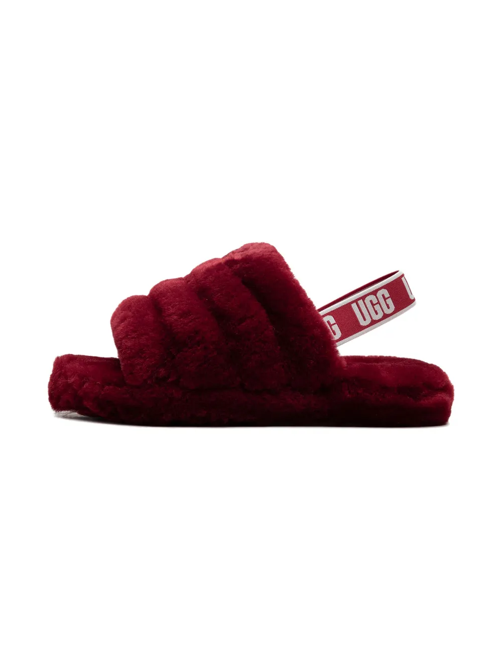 UGG Kids Fluff Yeah sandalen Rood