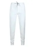Eleventy pleated drawstring trousers - White