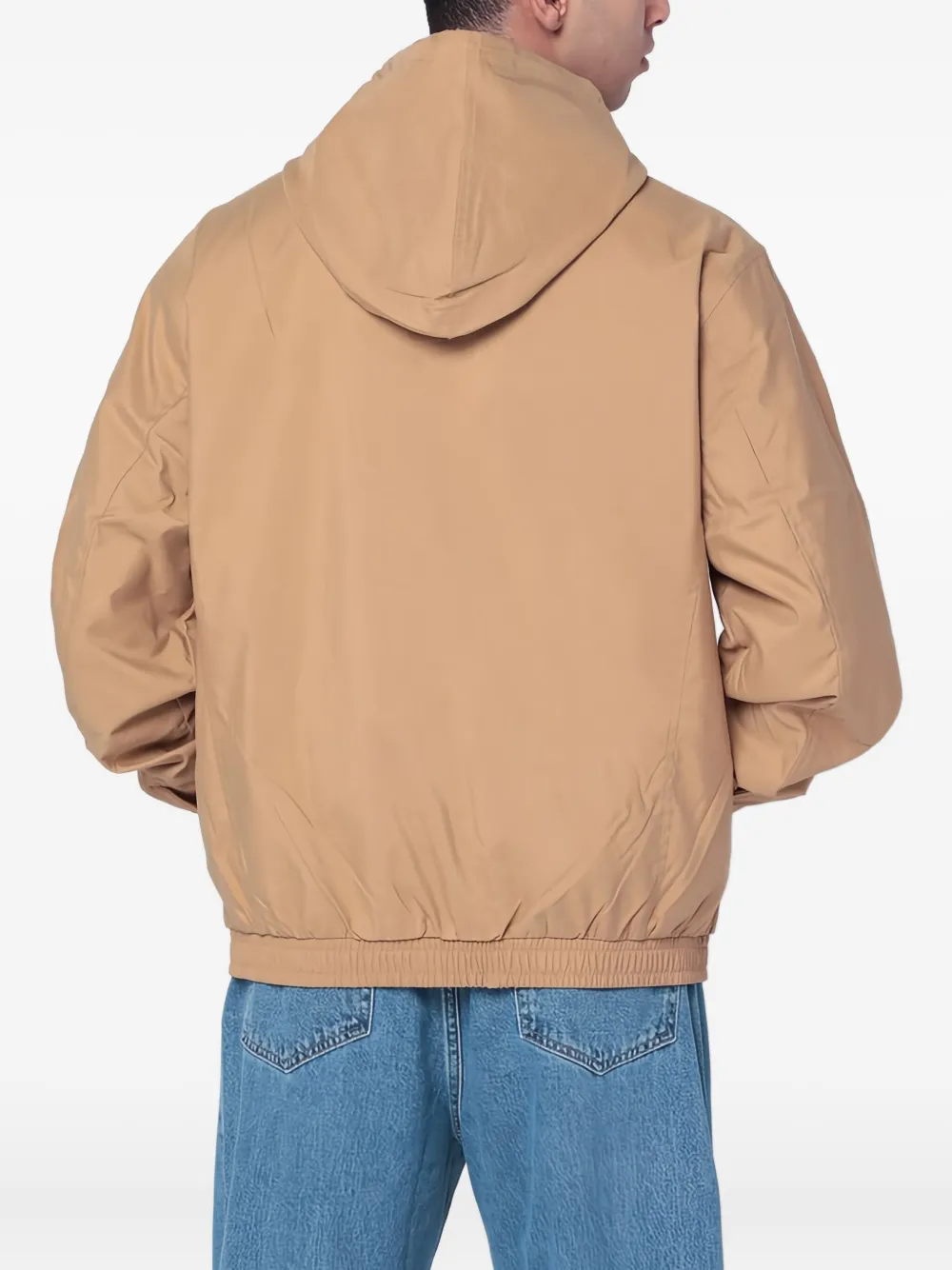 Polo Ralph Lauren Twill jack met capuchon en rits Beige