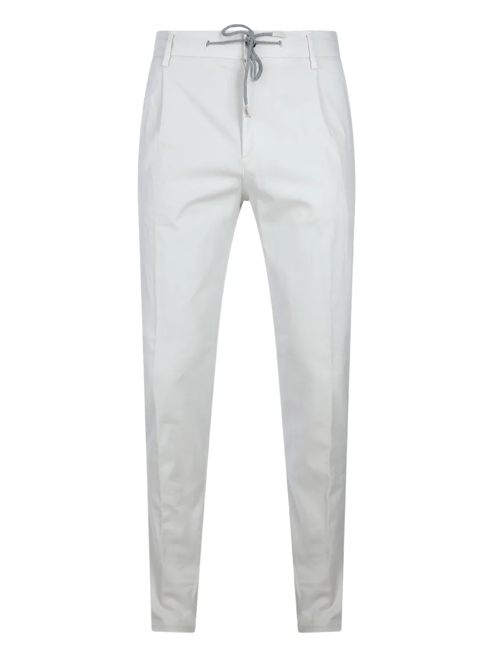 Eleventy drawstring-waist trousers Beige