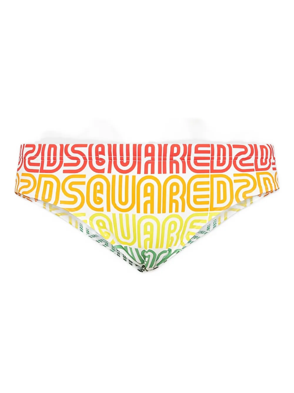 Dsquared2 Logo-print Swim Briefs In Multi