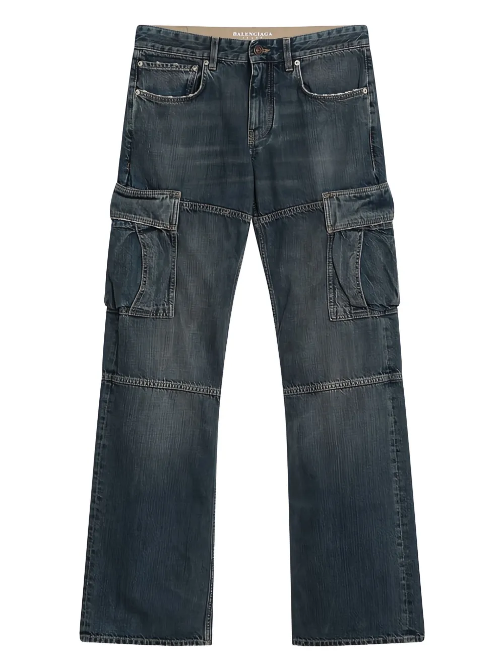Balenciaga logo-patch jeans | Blue | Image 1