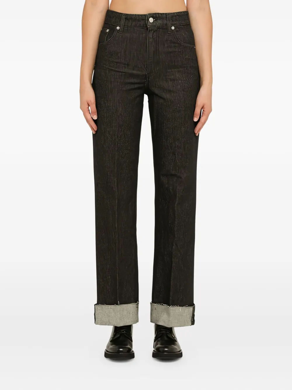 Department 5 Jeans con applicazione logo - Nero