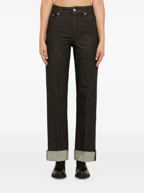 Department 5 logo-patch jeans