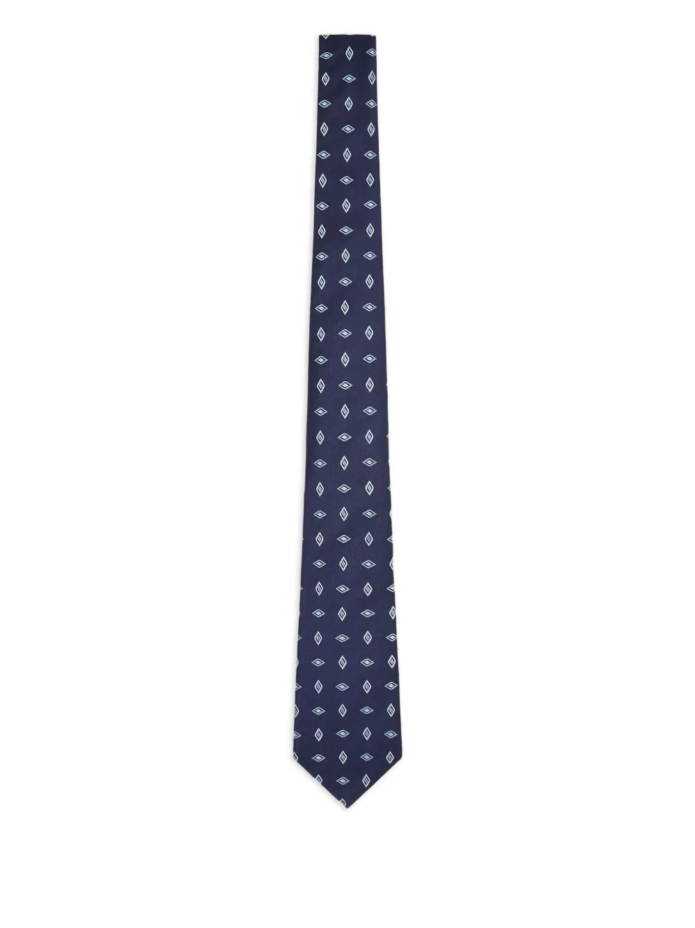 Giorgio Armani geometric-pattern silk tie | Blue | Image 1