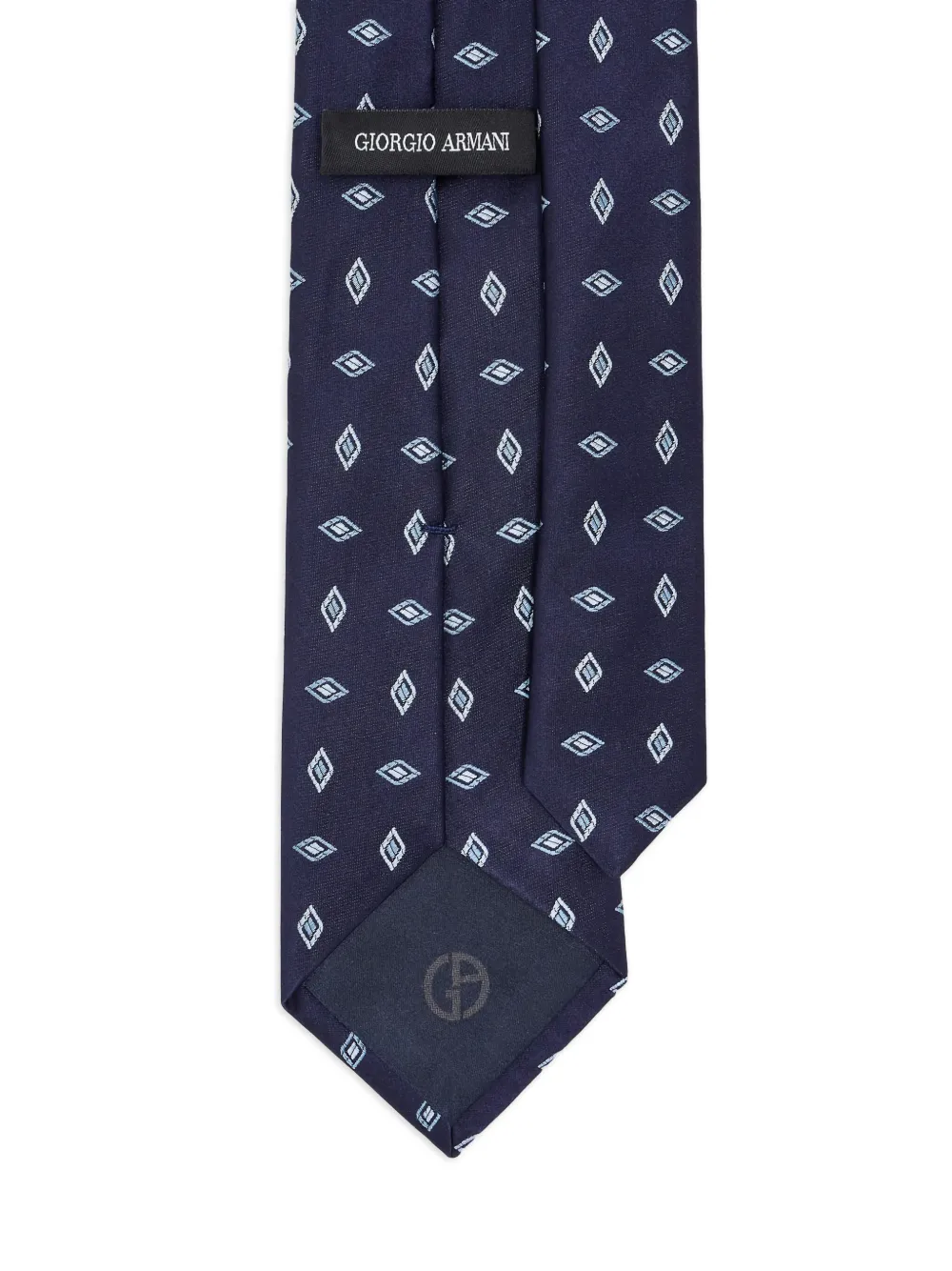 Giorgio Armani geometric-pattern silk tie | Image 2