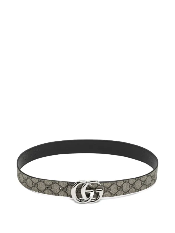 Gucci GGパターン リバーシブル レザーベルト | ニュートラル