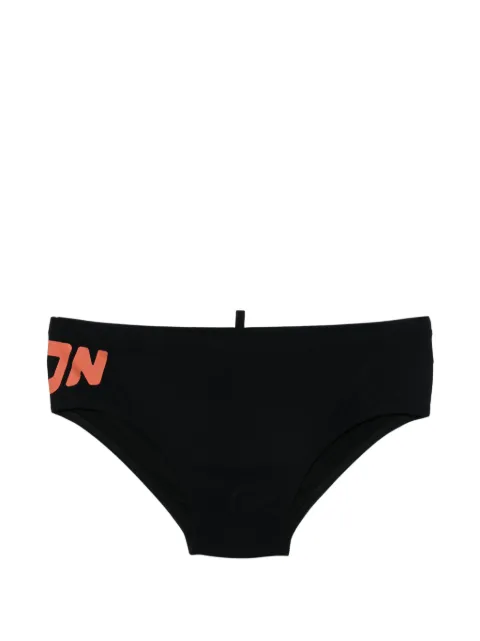 DSQUARED2 logo-print swim trunks