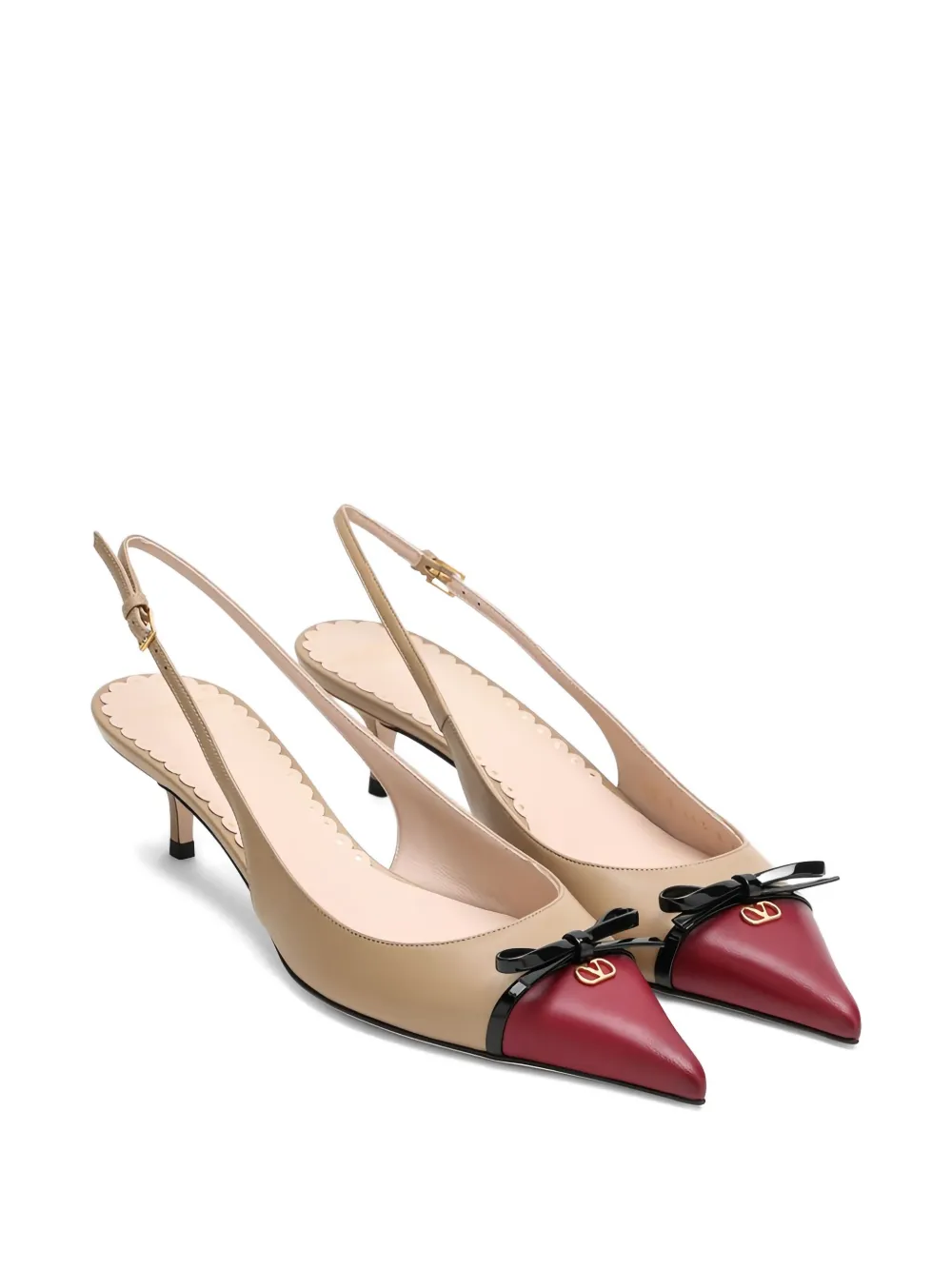 Valentino Garavani 60mm slingback bow pumps | Heeled Pumps | Image 2