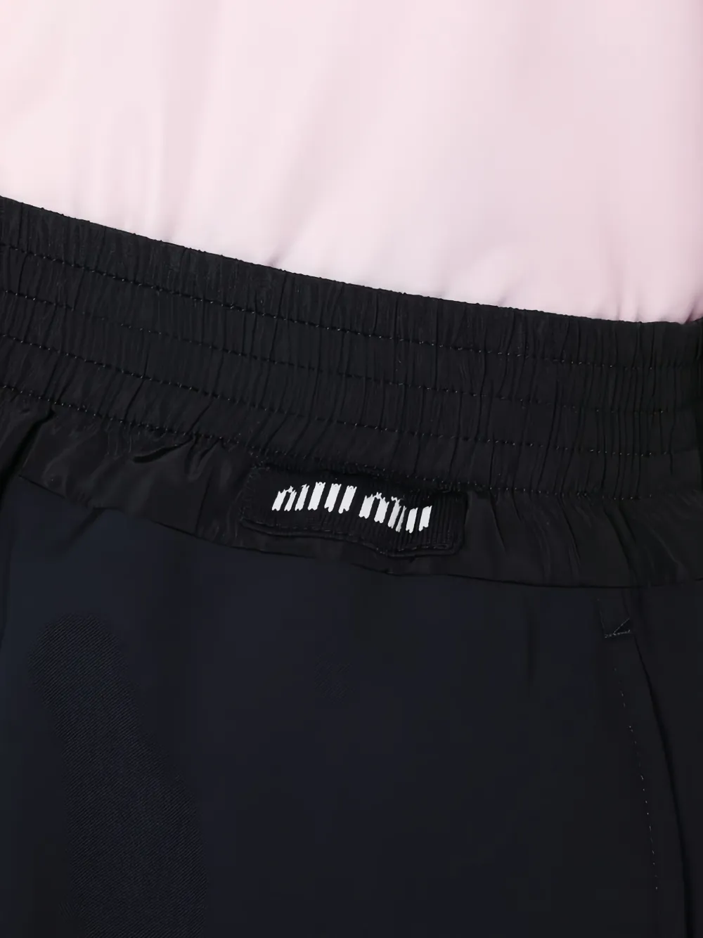 Miu Broek met logopatch Blauw