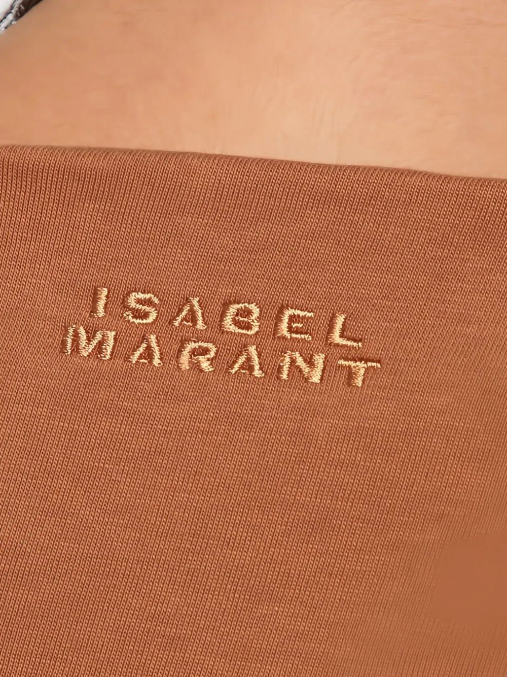 ISABEL MARANT Mini-wikkeljurk Bruin