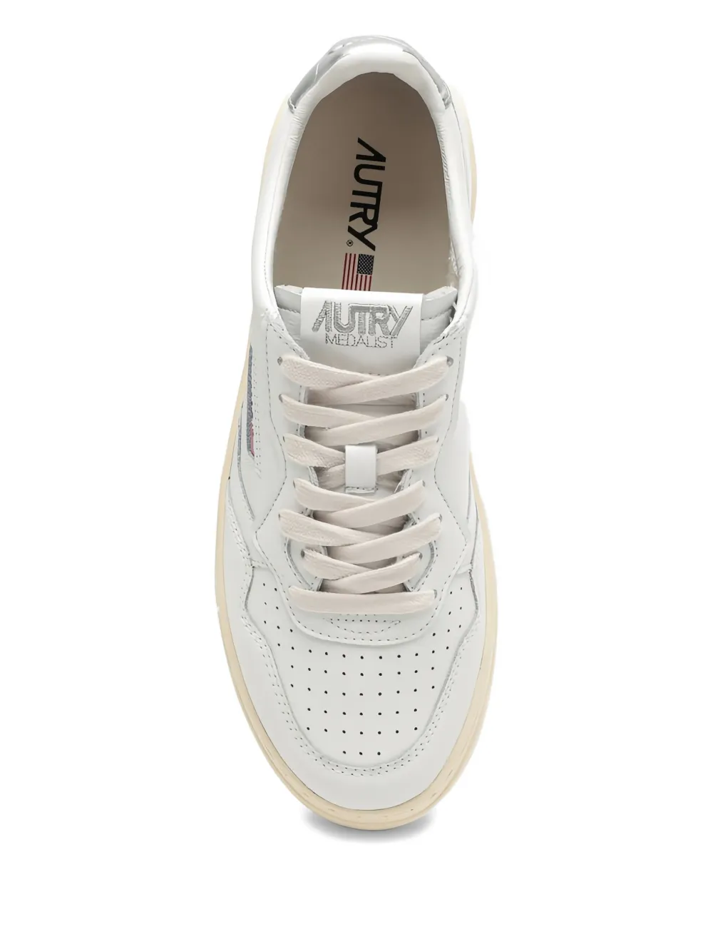 Autry leather sneakers White