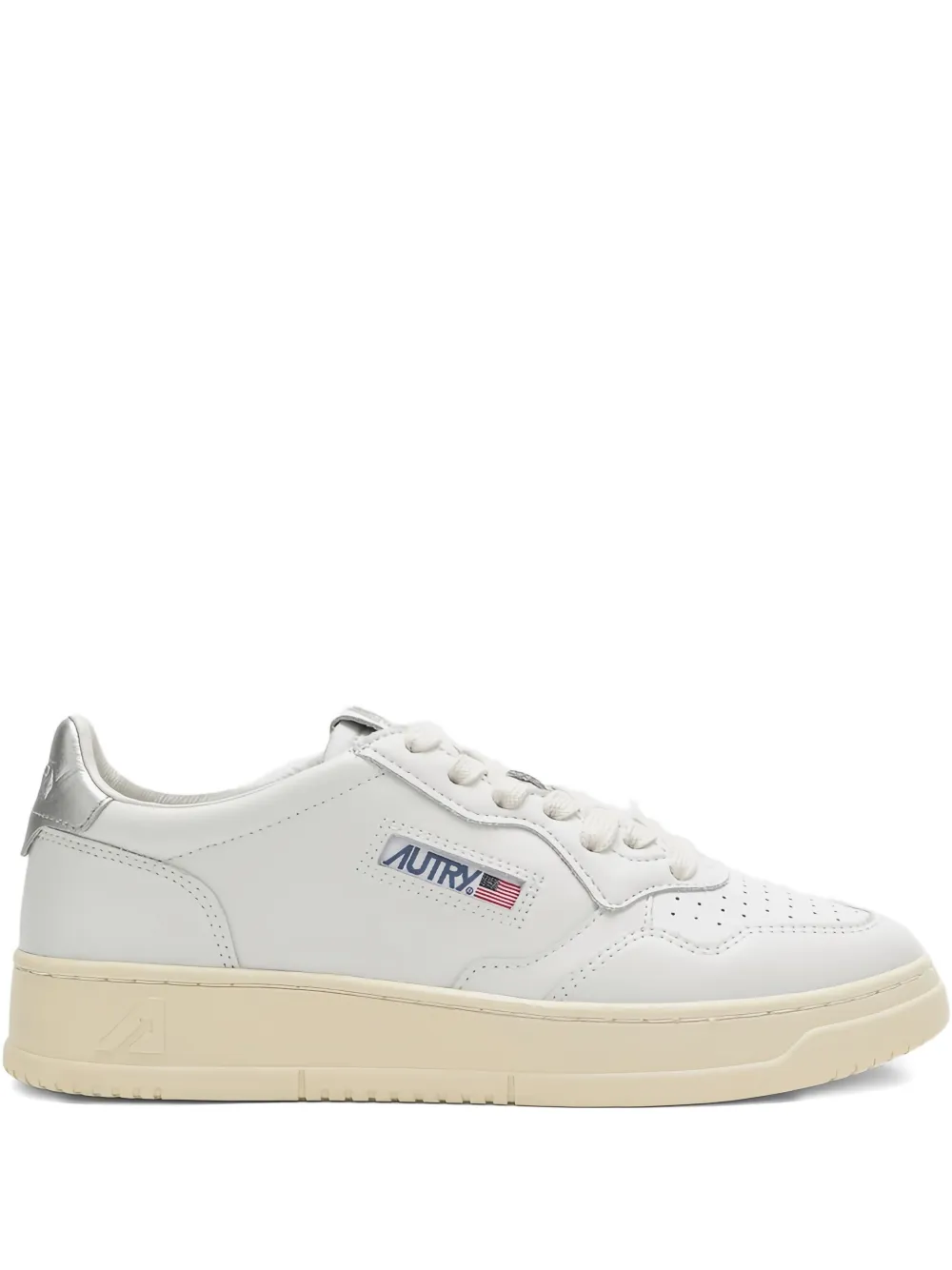 Autry leather sneakers White