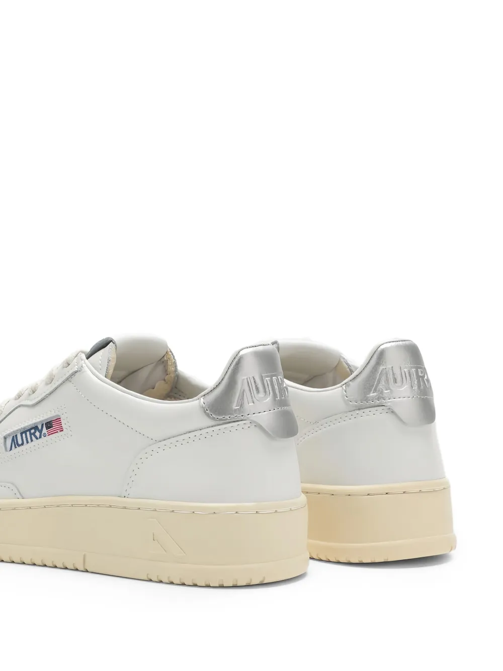 Autry leather sneakers White