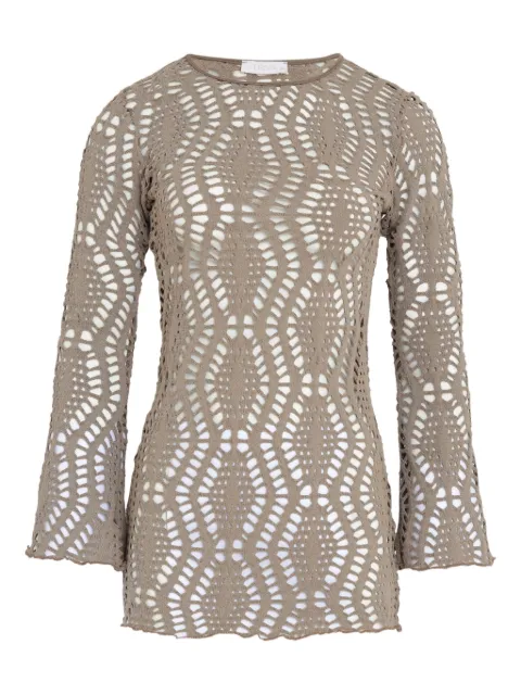 Triya Vestido Lulu com mangas amplas