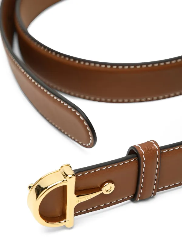 GUCCI ホースビット バックル ベルト Gucci ホースビットバックル ベルト | ブラウン | FARFETCH JP