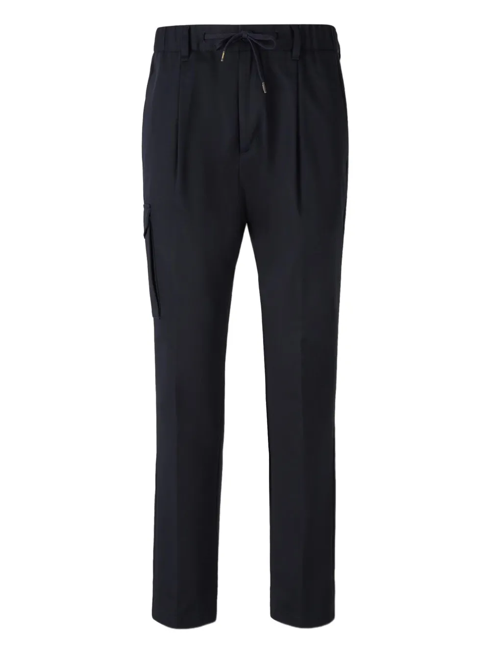 Herno drawstring cargo trousers Zwart
