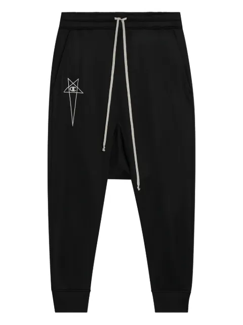 Rick Owens X Champion star-embroidered drawstring trousers