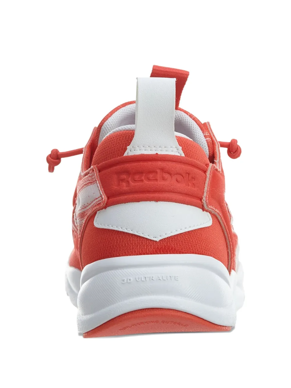 Reebok Furylite Contemporary "laser Red/white" Sneakers In Red