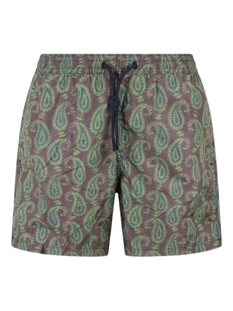 FOUR FASHIONED FRIENDS paisley-print swim shorts