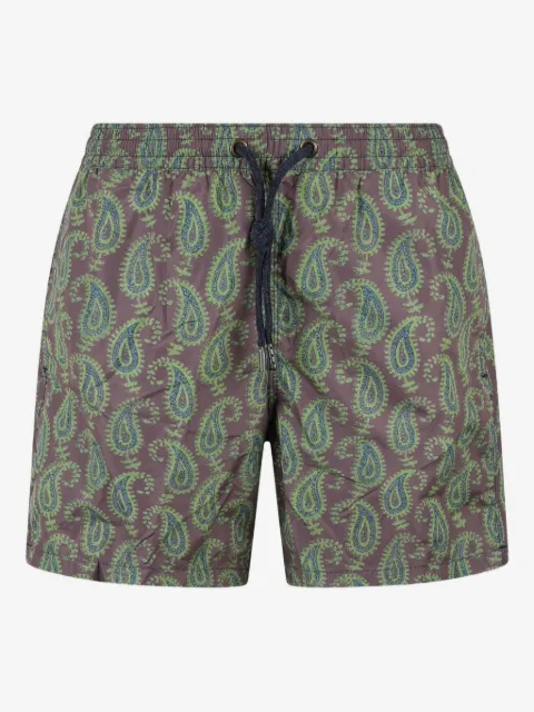 FOUR FASHIONED FRIENDS paisley-print swim shorts
