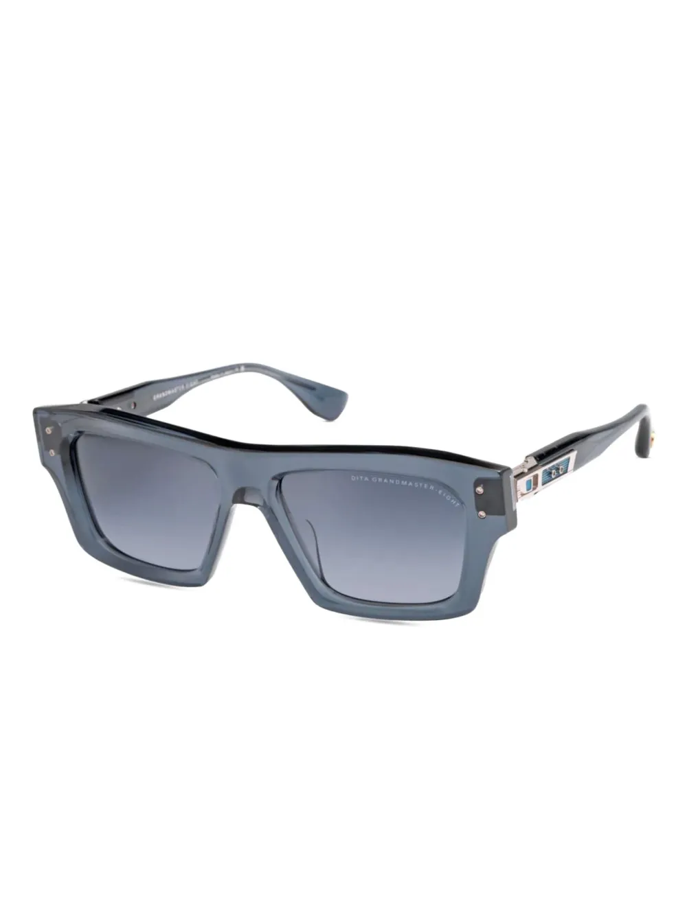 Dita Eyewear square-frame sunglasses Blauw