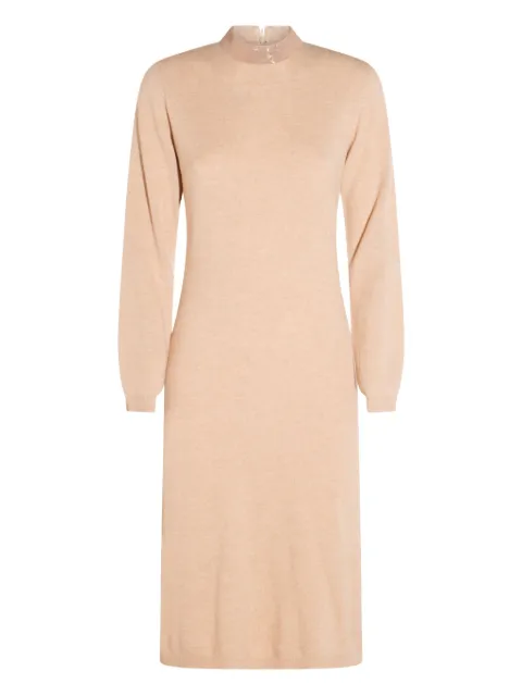 Fabiana Filippi high-neck long-sleeve dress