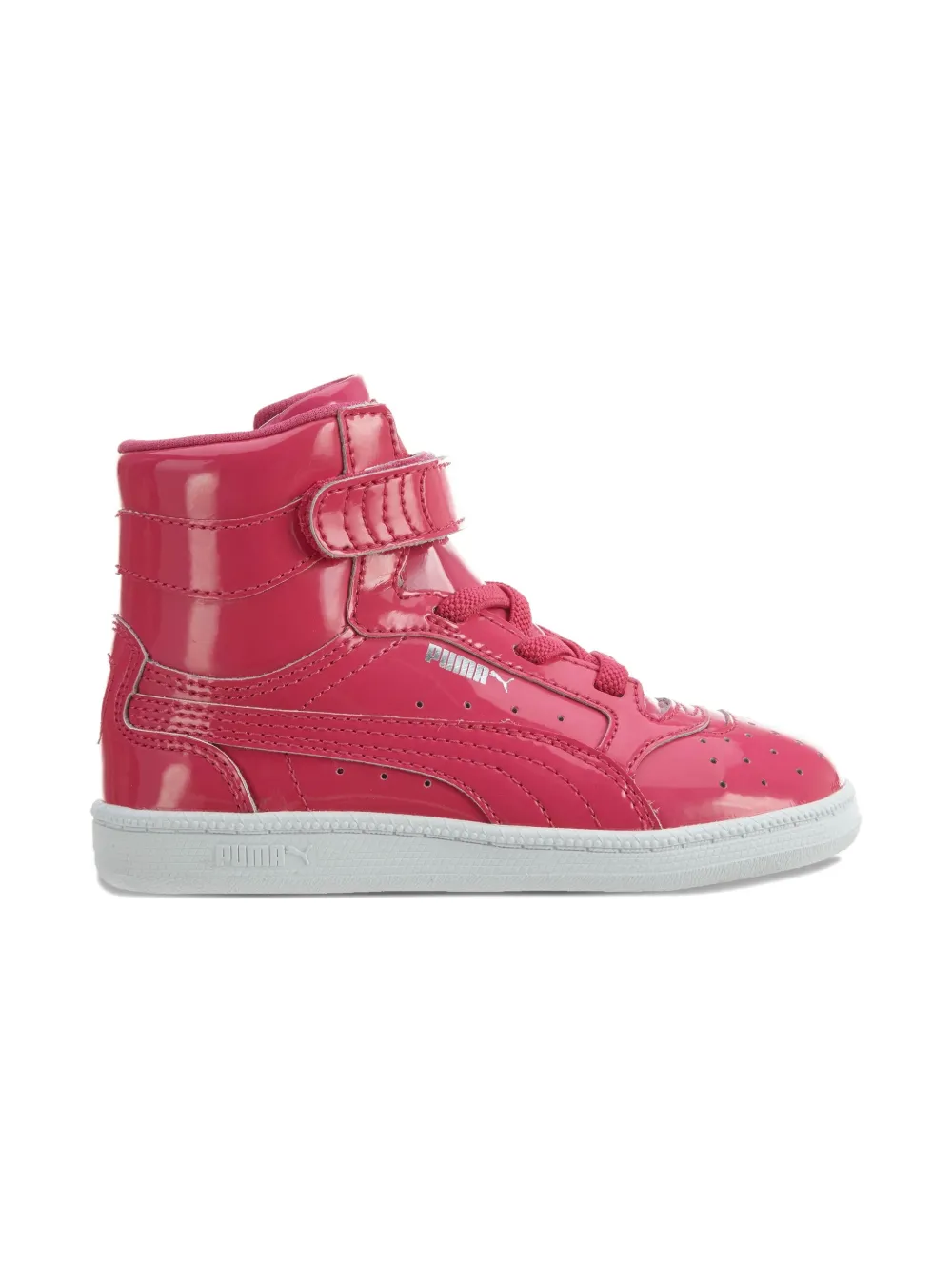 Puma Kids Sky 2 Hi Patent TD "Fuchsia Purple" sneakers Pink