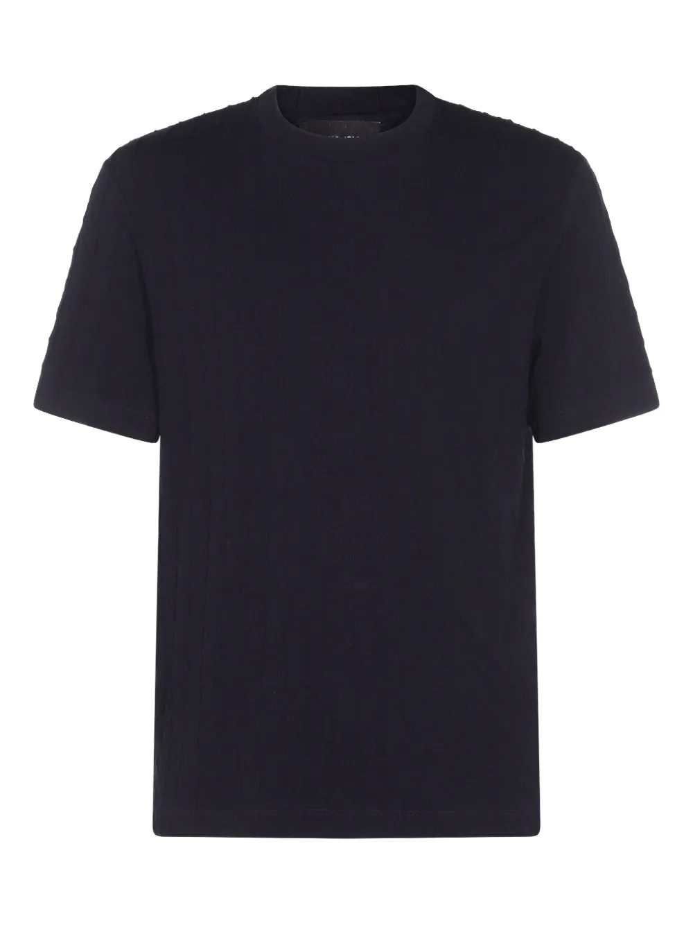 Giorgio Armani playera de canalé manga corta | azul | Image 1