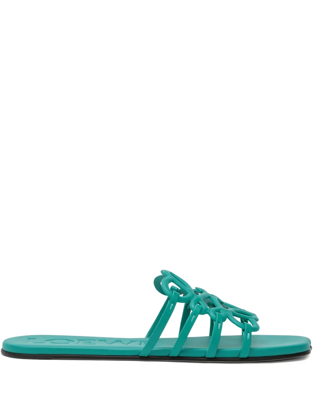 LOEWE Petal Anagram sandals Groen