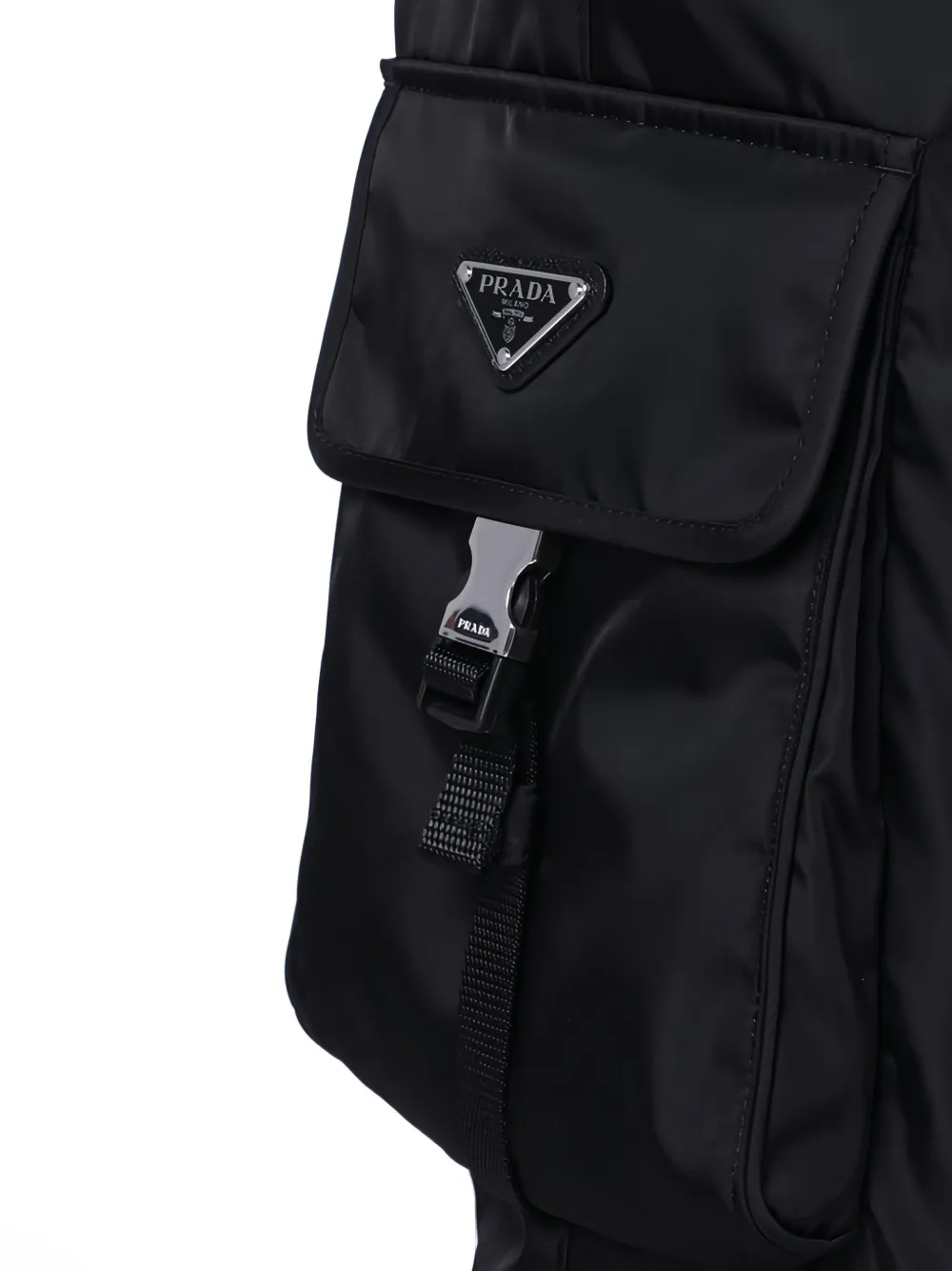 Prada Cargo straight broek Zwart