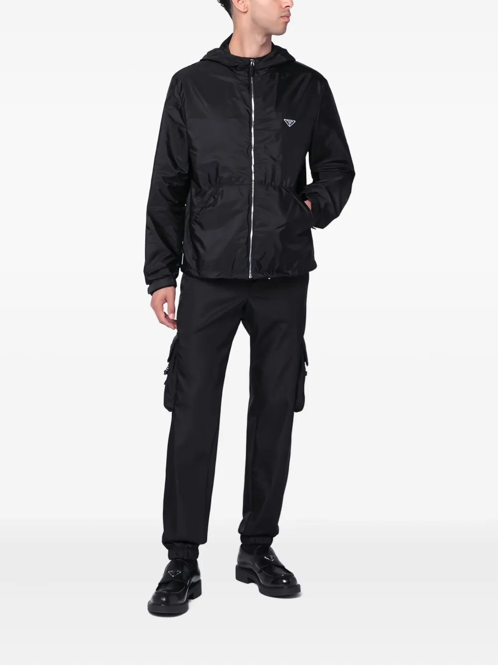 Prada Cargo straight broek - Zwart