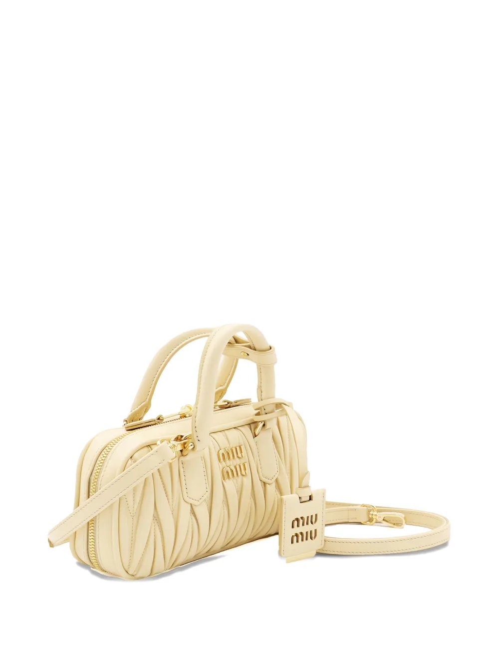 Miu Arcadie mini-shopper Beige