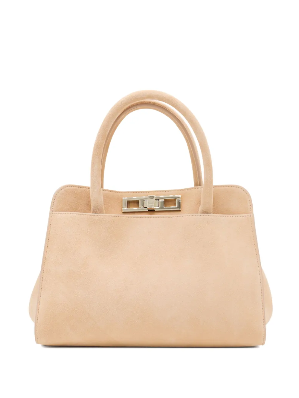 suede tote bag
