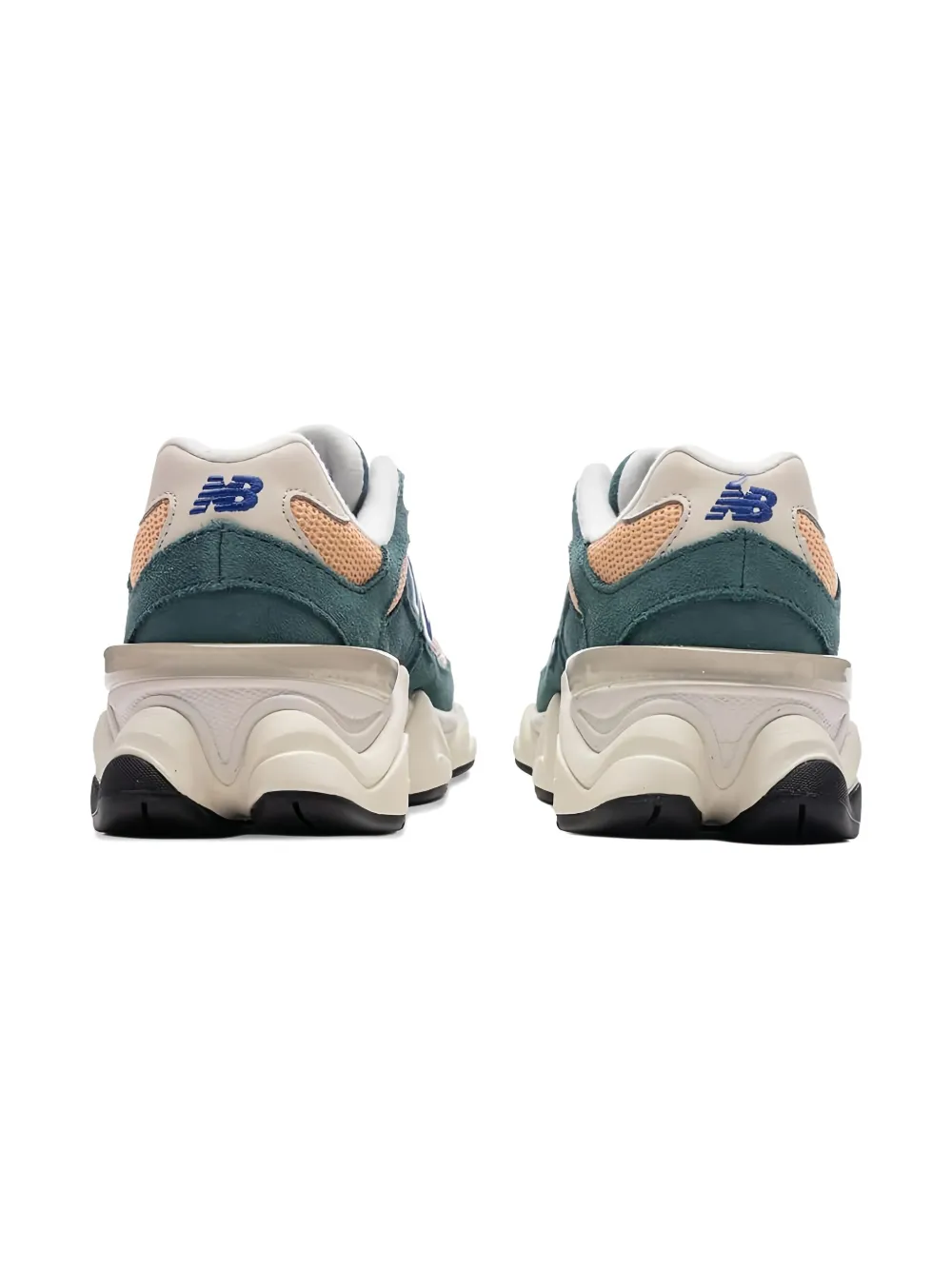 New Balance 9060 suede trainers - Groen