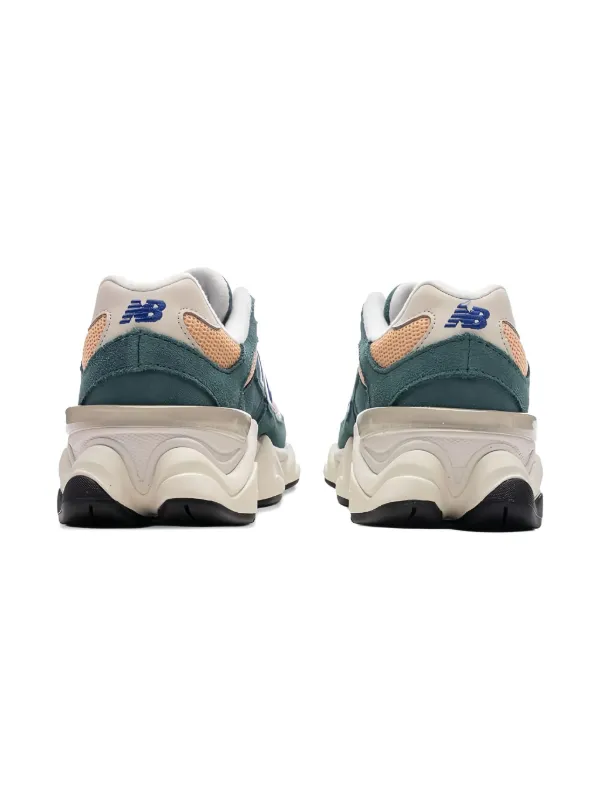 New Balance 9060 スエード スニーカー | グリーン | FARFETCH JP