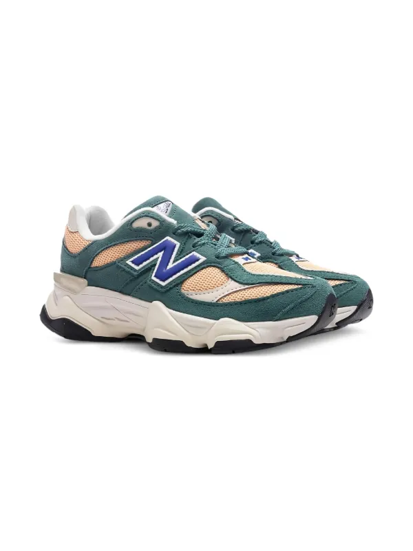 New Balance 9060 スエード スニーカー | グリーン | FARFETCH JP