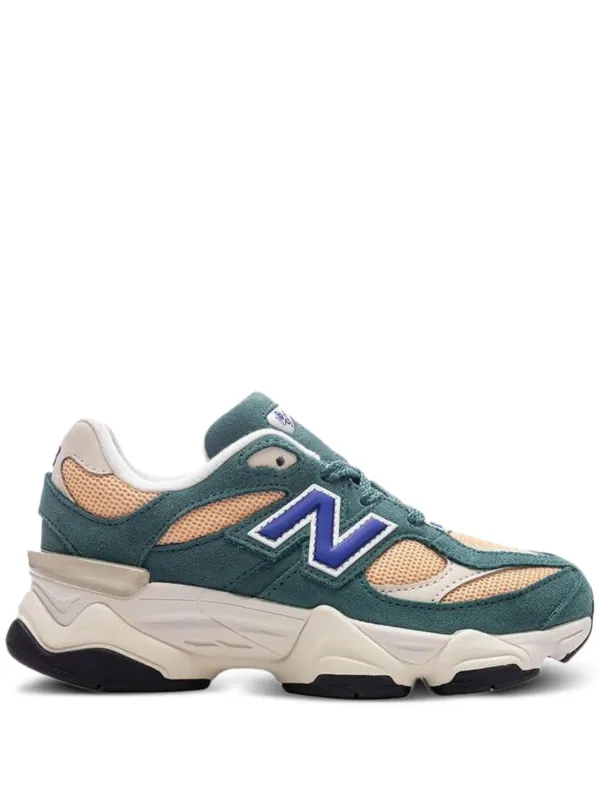New Balance 9060 スエード スニーカー | グリーン | FARFETCH JP