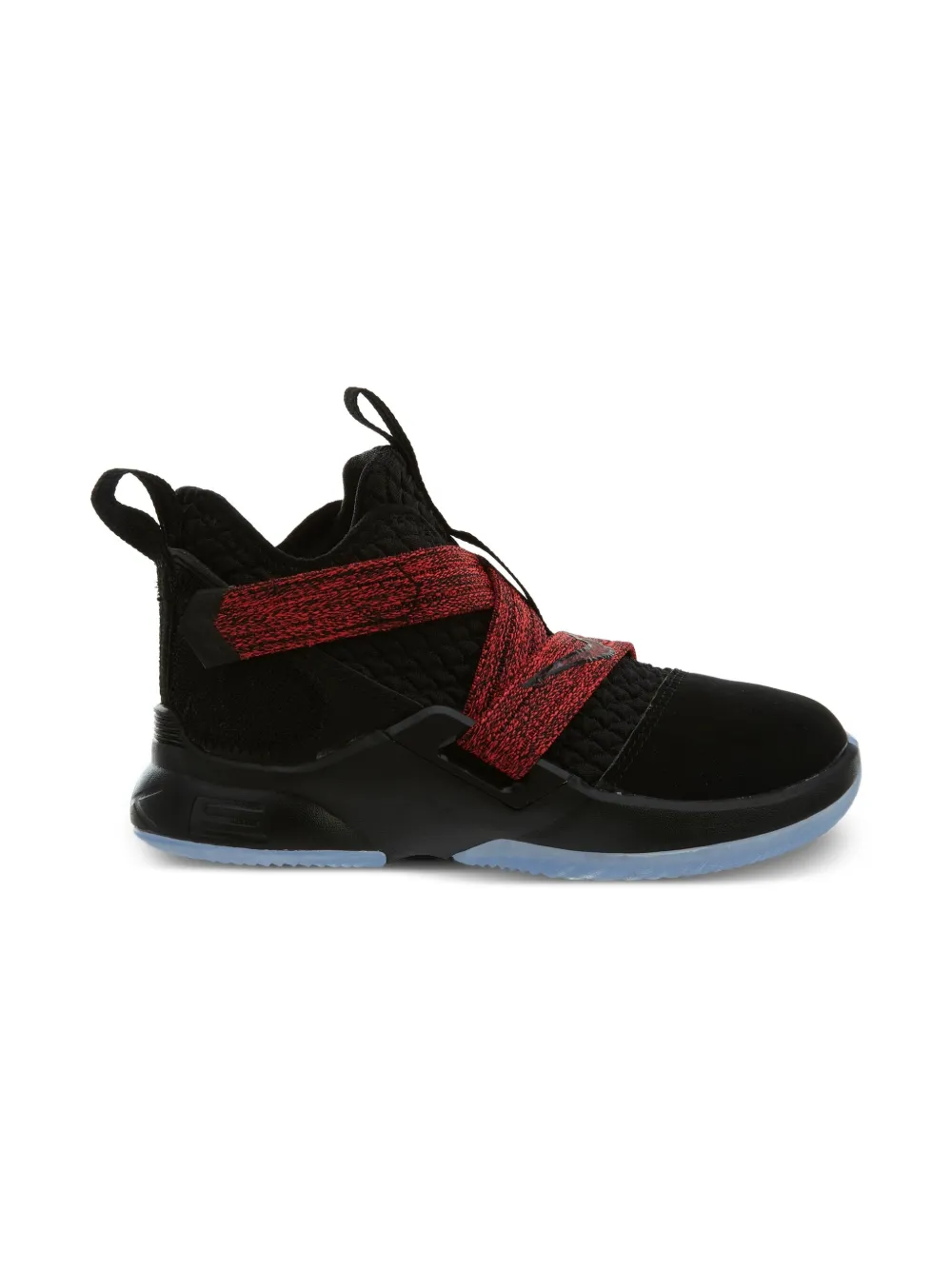 Nike Kids LeBron Soldier 12 TD Black sneakers - Zwart
