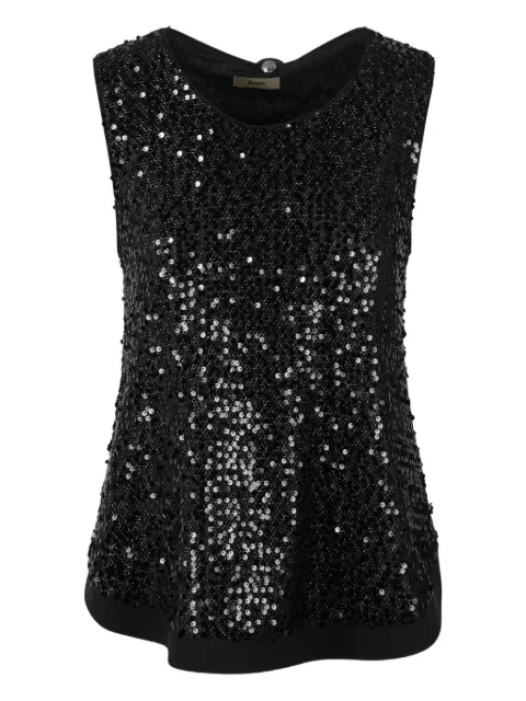 Herno sequinned top
