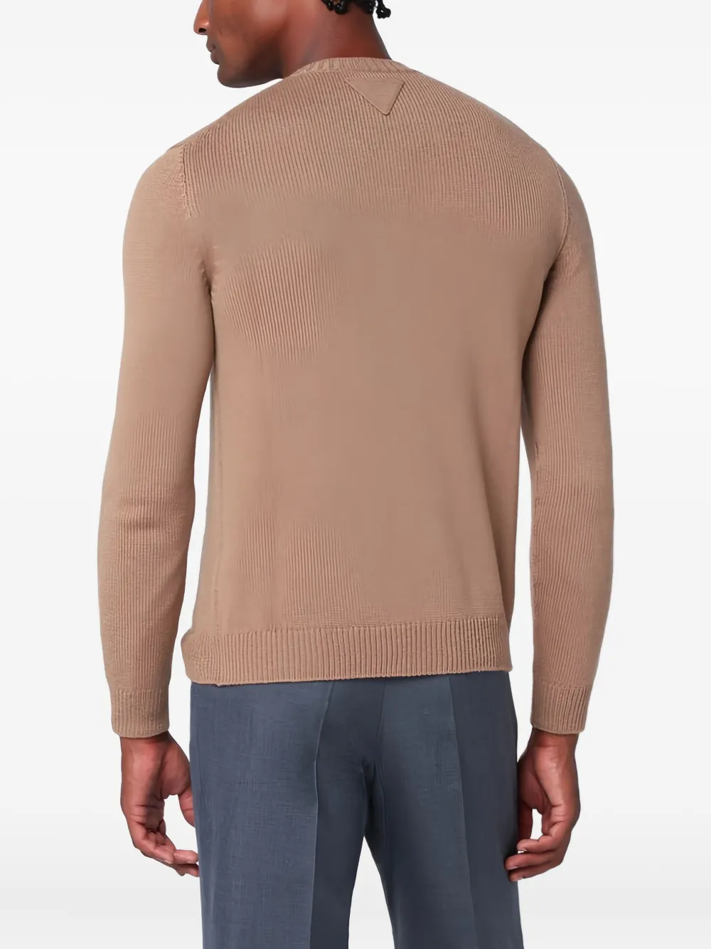 Prada Kasjmier vest met knopen Bruin