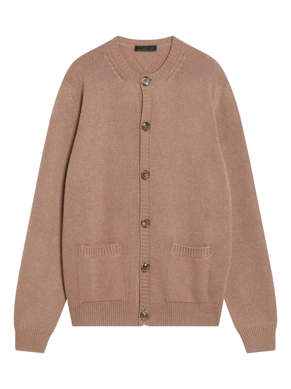 Prada Kasjmier vest met knopen Bruin