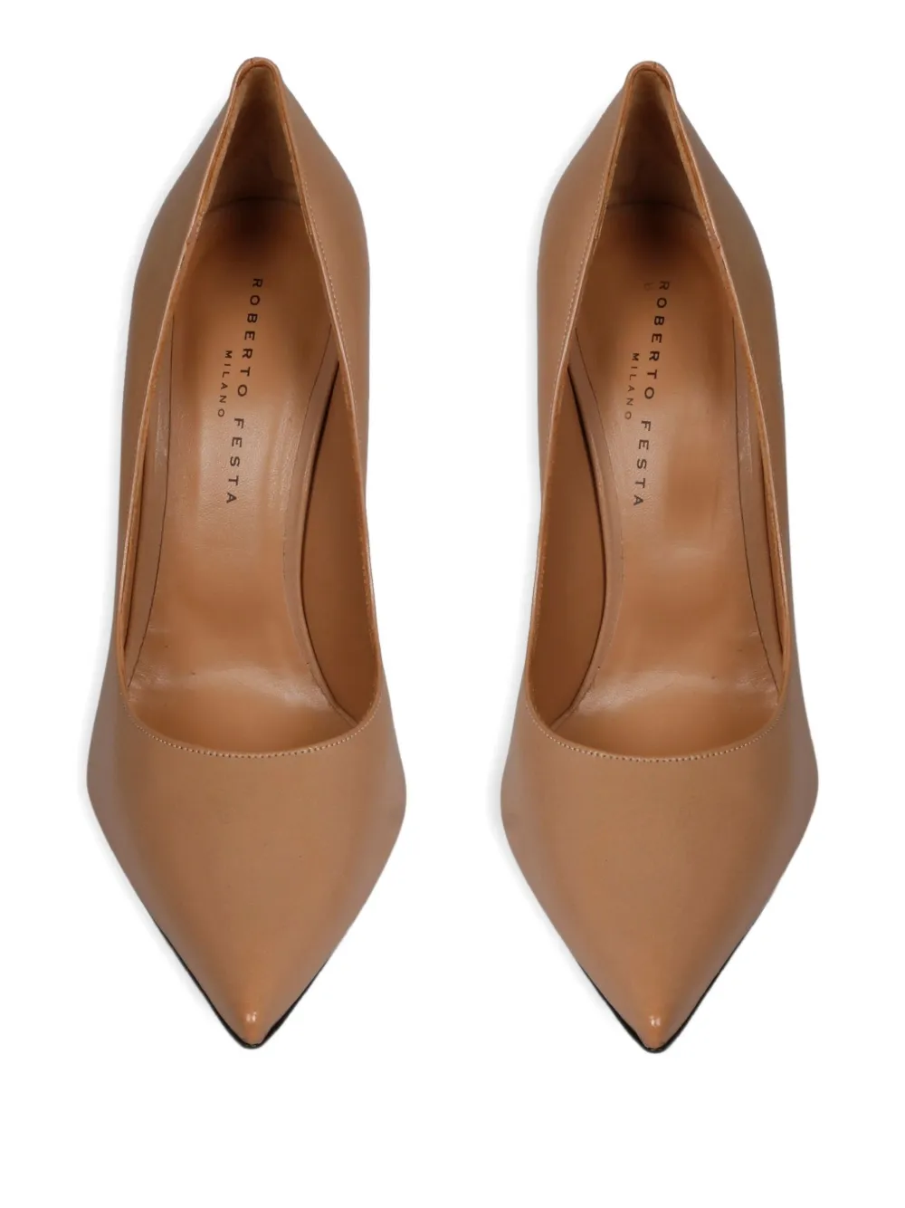 Roberto Festa 105mm Cox pointed-toe pumps Brown
