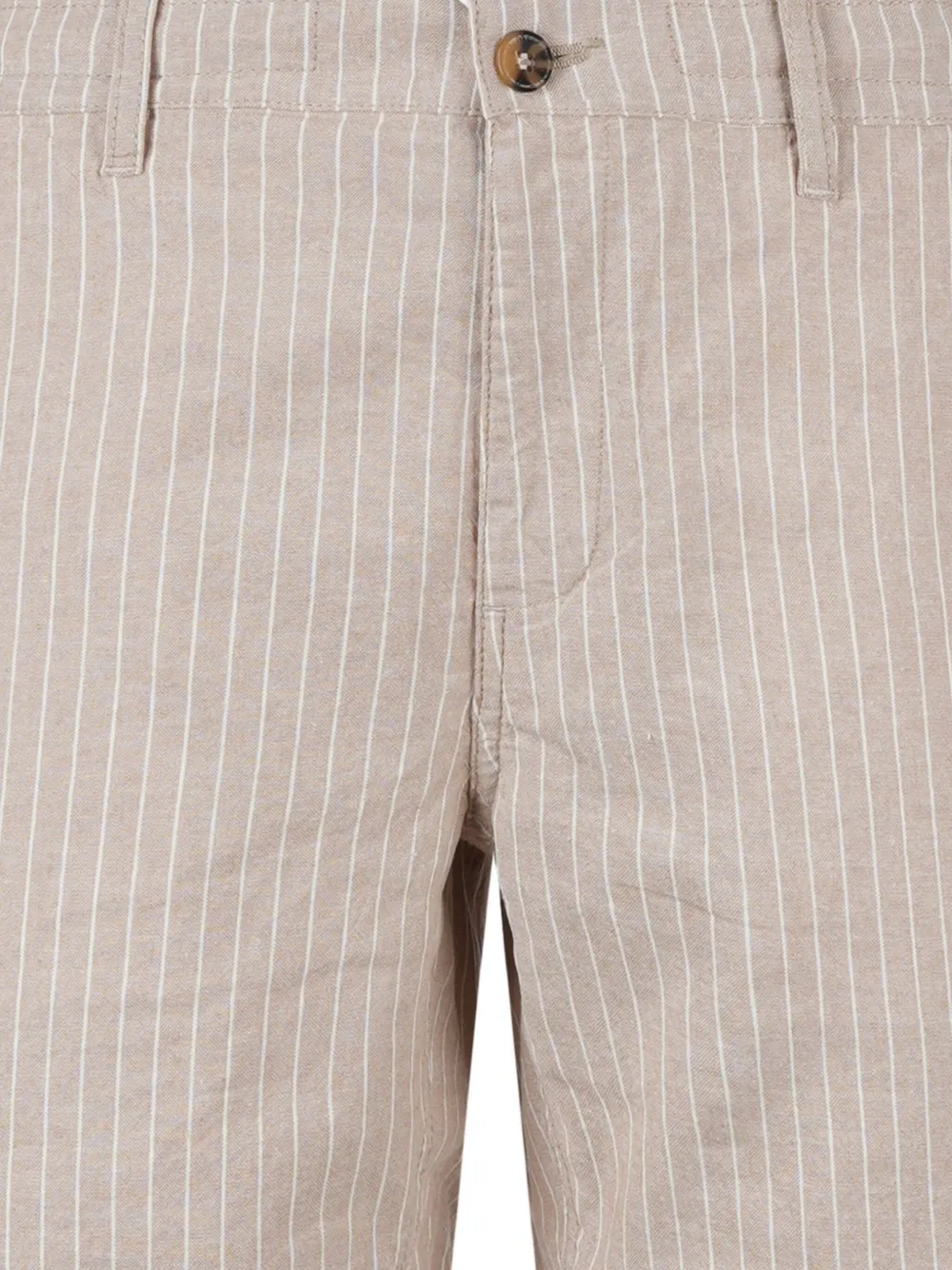 MC2 Saint Barth pinstriped shorts | Khaki Shorts | Image 2
