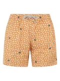 MC2 Saint Barth printed swim shorts - Orange