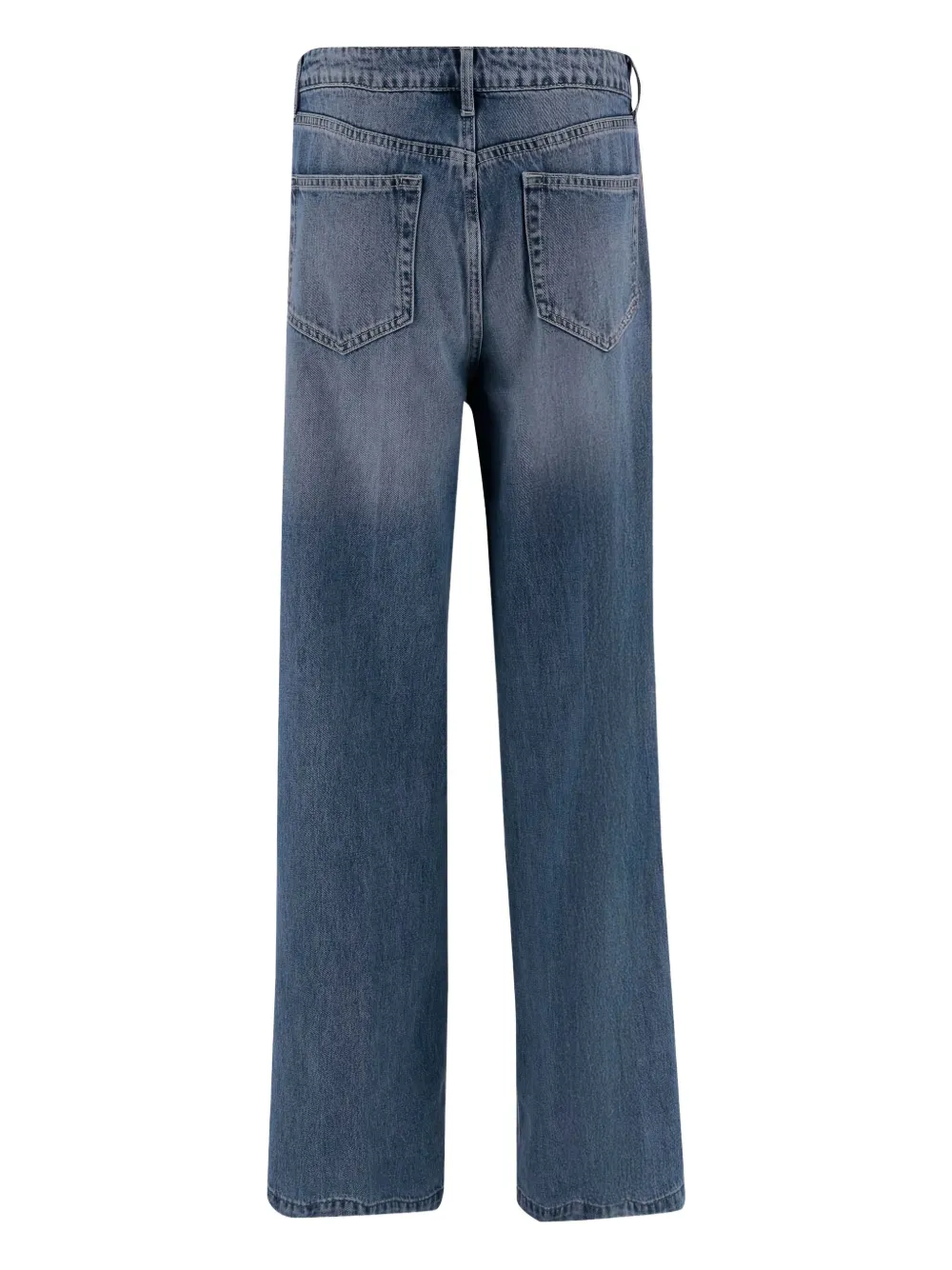 L'Agence Straight jeans - Blauw