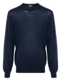 Fedeli crew-neck jumper - Blue