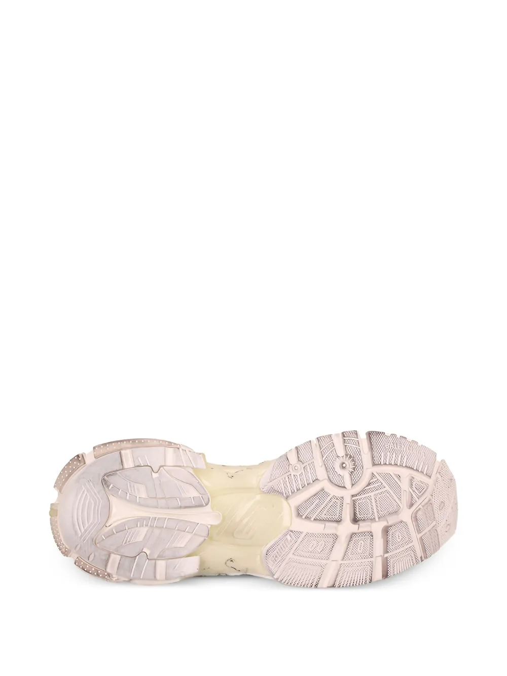 Balenciaga graffiti-print sneakers White